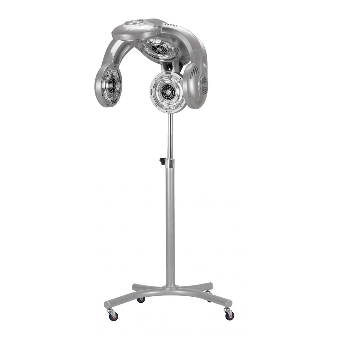 Casque Sèche-Cheveux sur Pied Gabbiano Infrazon GL-505S Argent - image 2