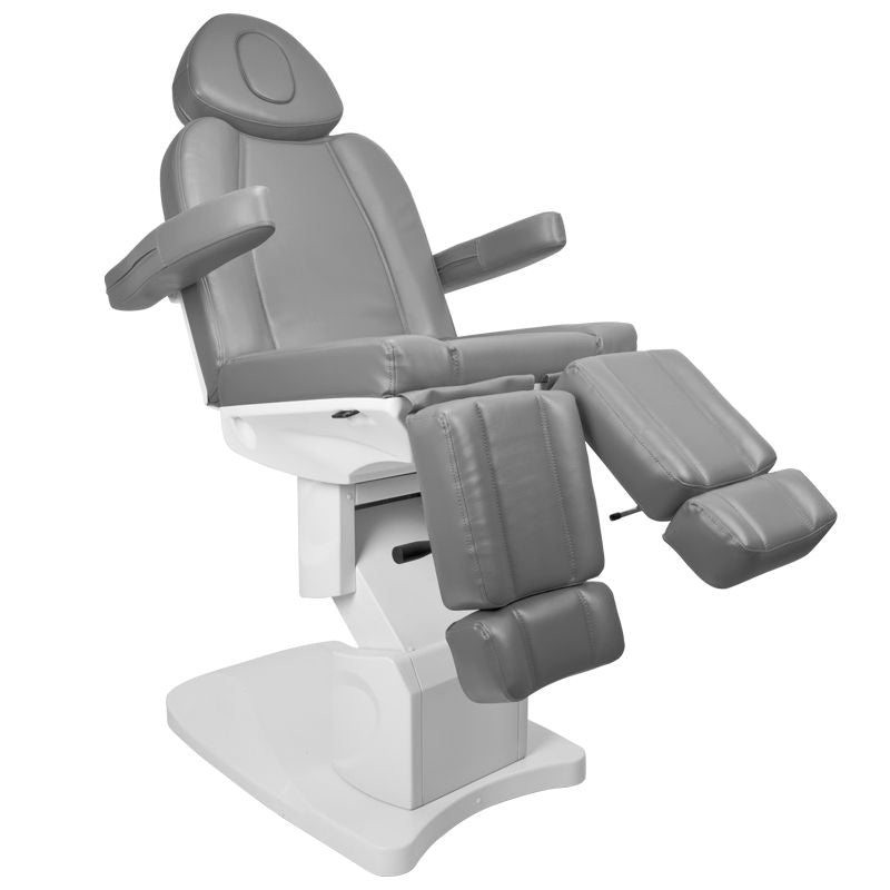 Fauteuil Esthétique Électrique Azzurro 708AS Pedi 3 Moteurs Gris