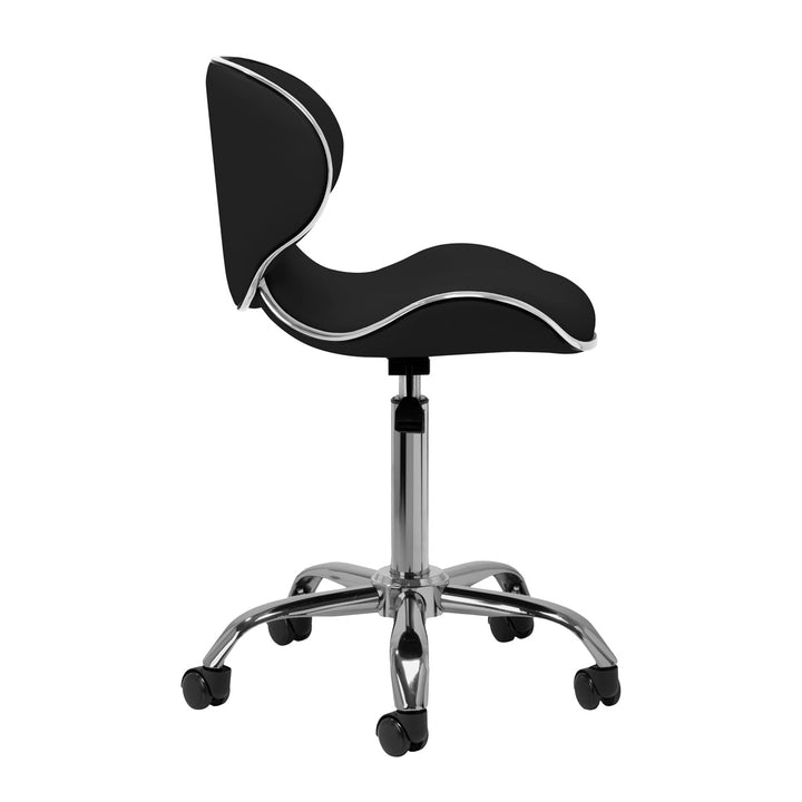Tabouret à Roulettes Réglable Gabbiano Q-4599 Noir - image 2