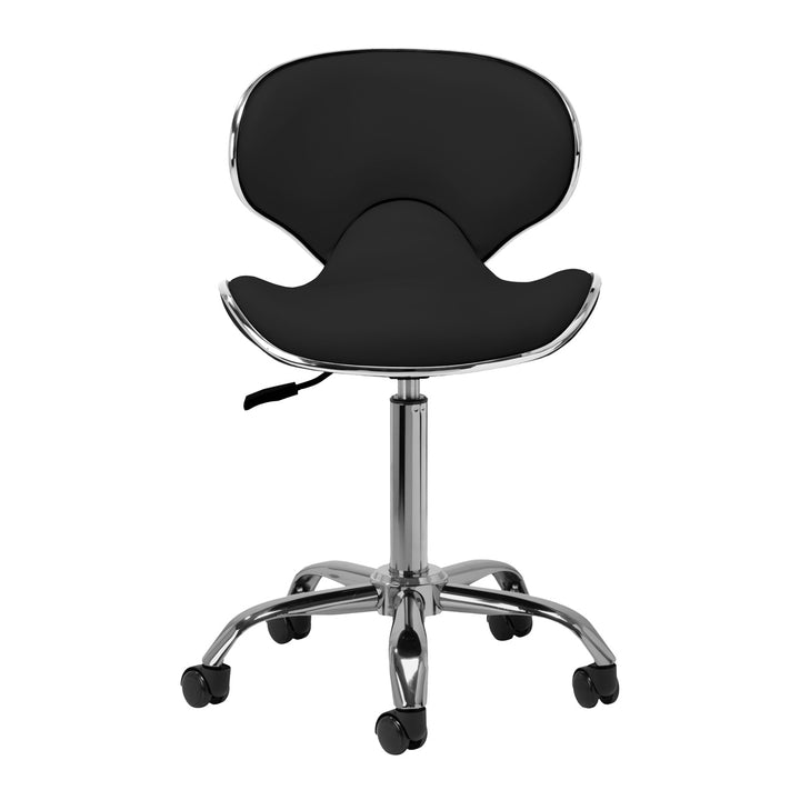 Tabouret à Roulettes Réglable Gabbiano Q-4599 Noir - image 3