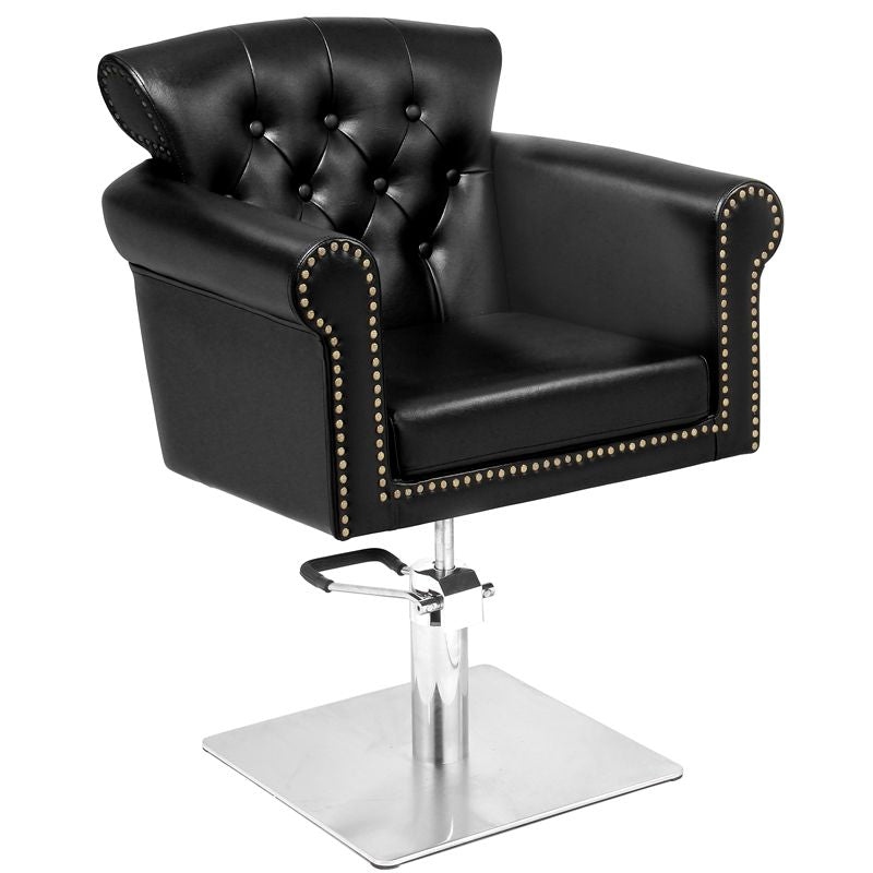 Fauteuil de Coiffeur Gabbiano Berlin Noir 1