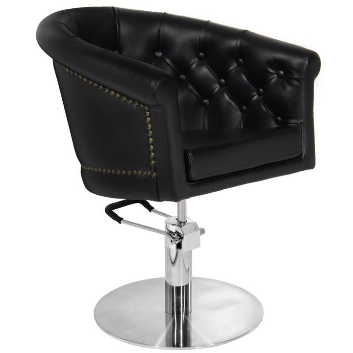 Fauteuil de Coiffeur Gabbiano Londres Noir