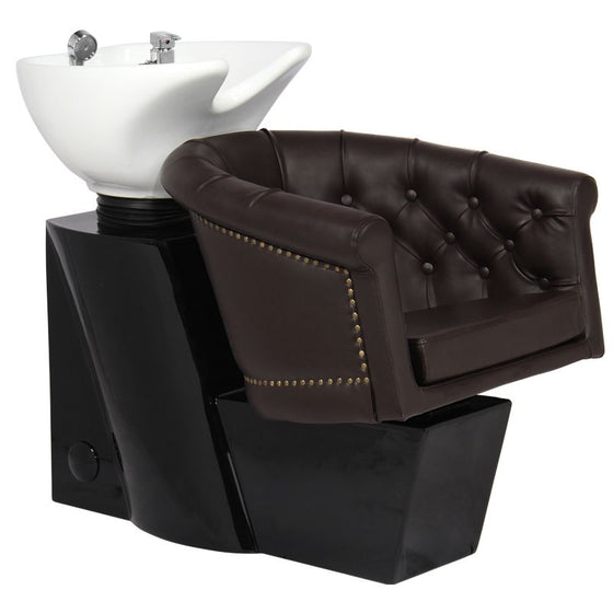 Bac Coiffeur Gabbiano Londres Marron