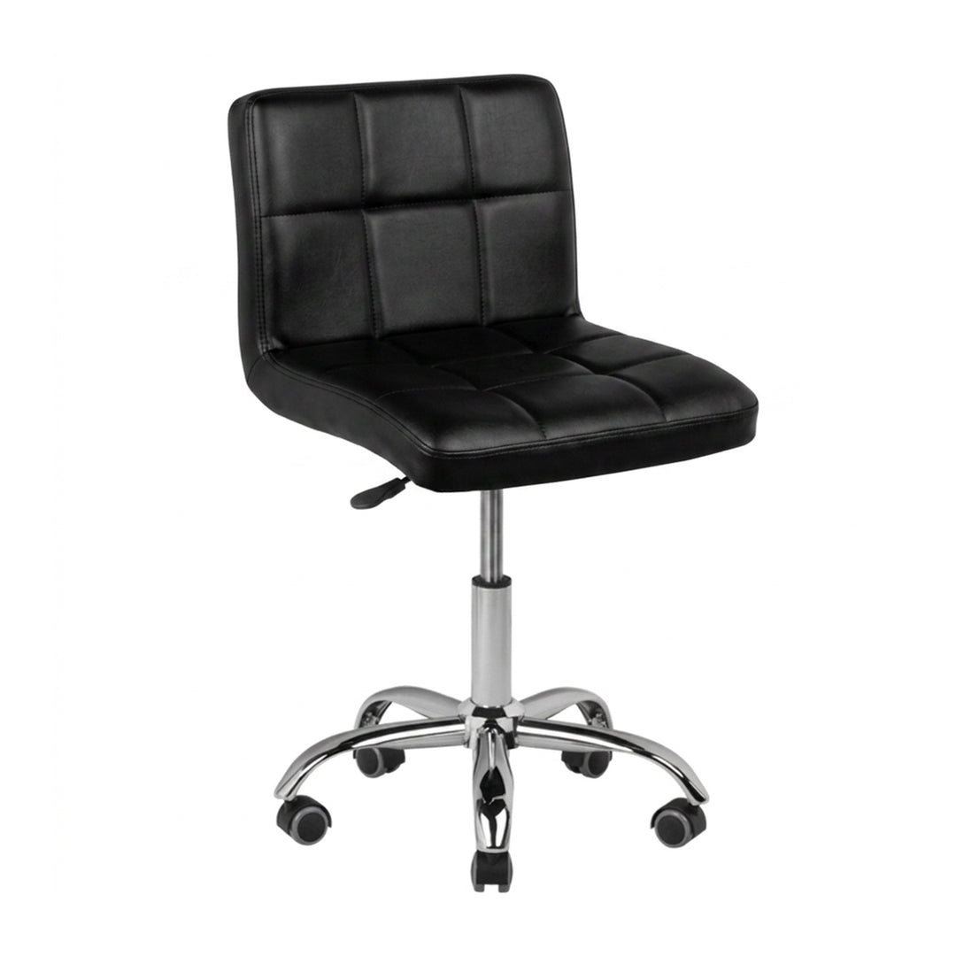 Chaise Cosmétique à Roulettes Réglable A-5299 Noir