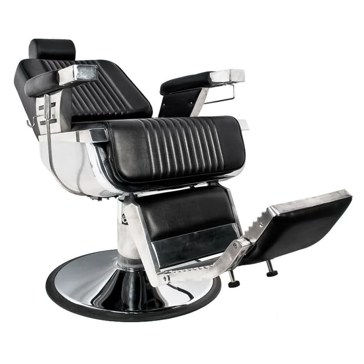 Fauteuil Barbier Gabbiano Royal Noir - image 2