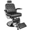 Fauteuil Barbier Gabbiano Imperial Noir