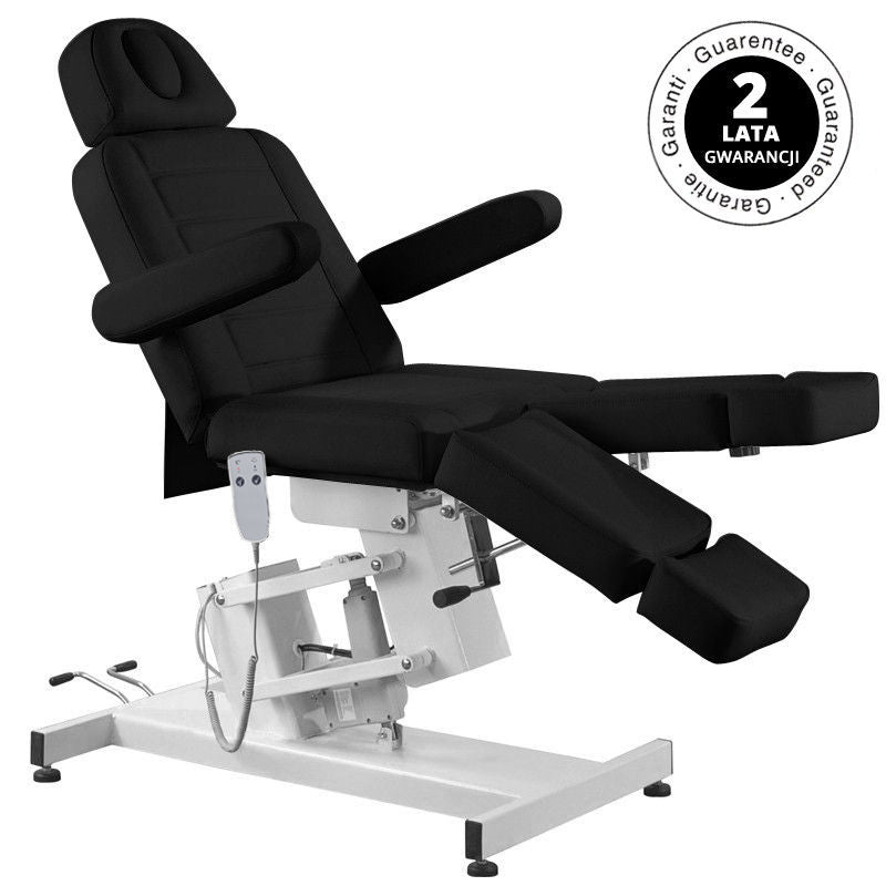 Fauteuil Esthétique Électrique Azzurro 706 Pedi 1 Moteur Noir - image 3