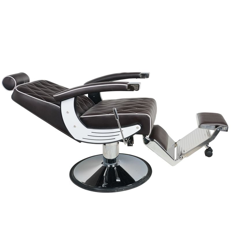 Fauteuil Barbier Gabbiano Imperial Marron - image 2