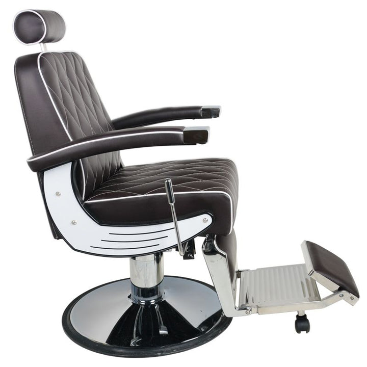 Fauteuil Barbier Gabbiano Imperial Marron - image 3