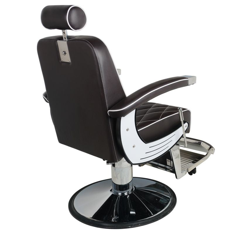 Fauteuil Barbier Gabbiano Imperial Marron - image 5