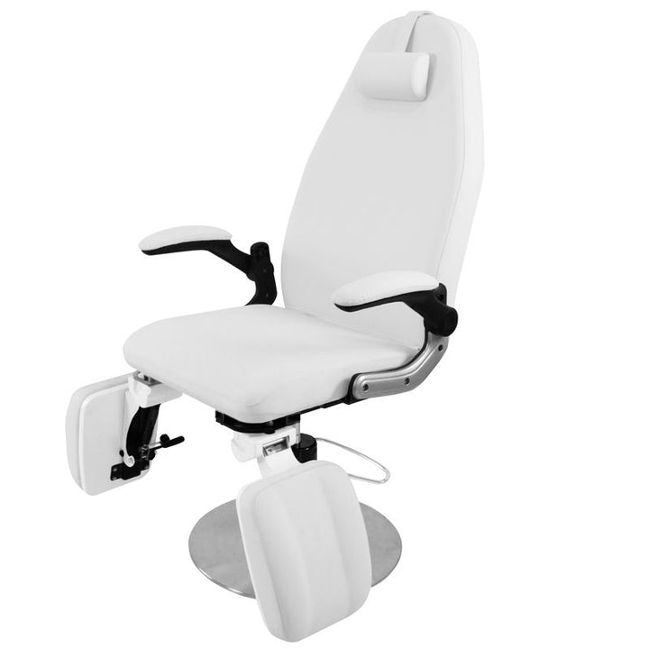 Fauteuil Esthétique Hydraulique Azzurro 713A Blanc - image 2