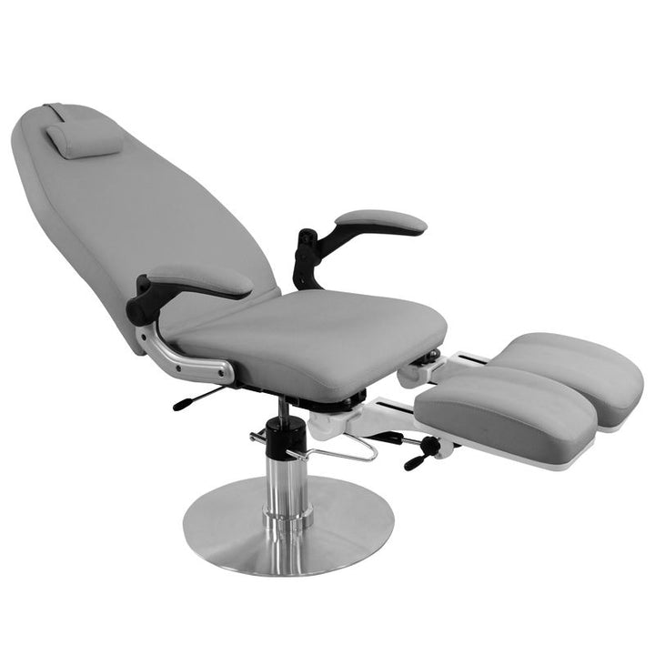 Fauteuil Esthétique Hydraulique Azzurro 713A Gris - image 3