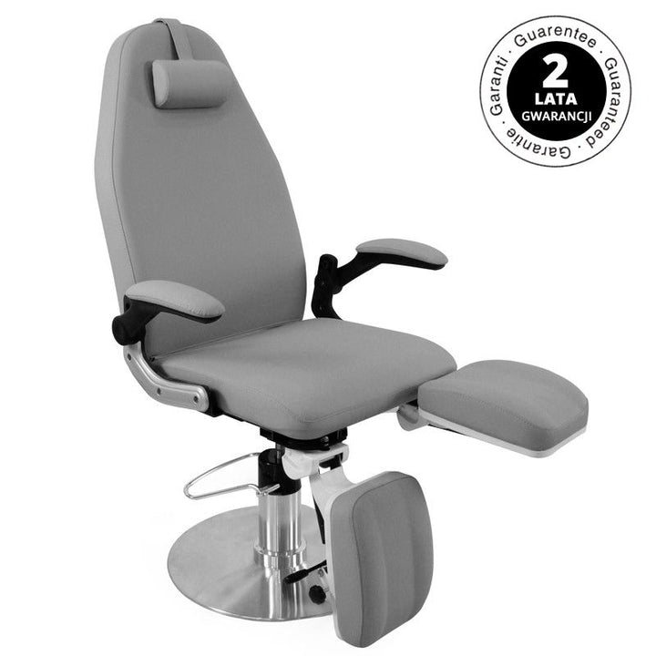 Fauteuil Esthétique Hydraulique Azzurro 713A Gris - image 5