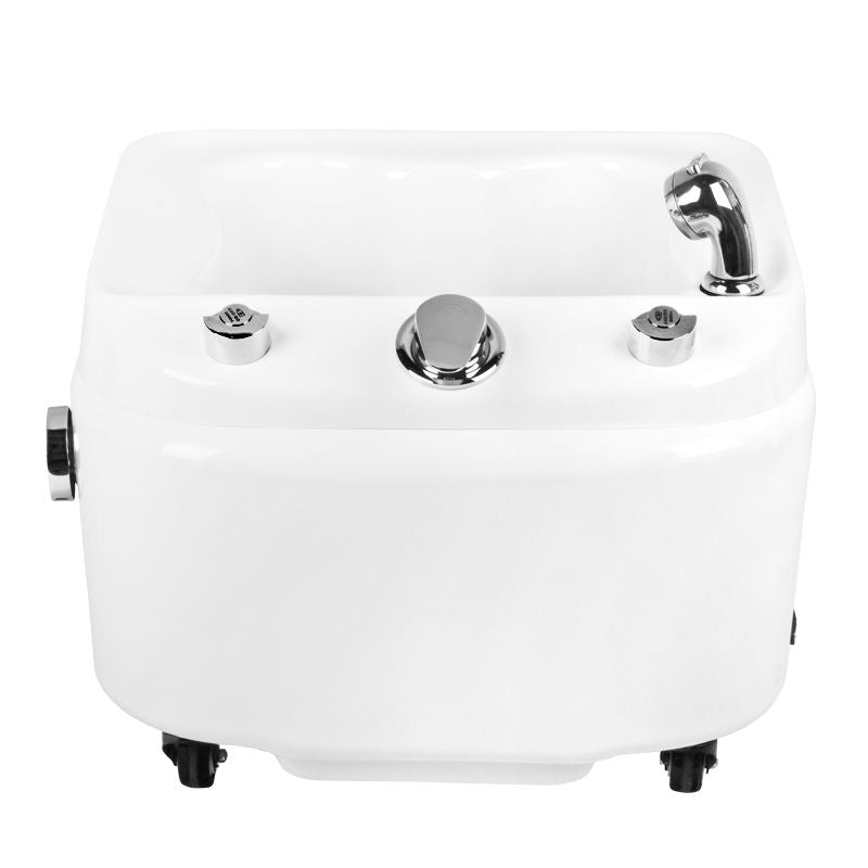 Bain de Pieds Pédicure avec Hydromassage Azzurro A023 Blanc - image 2