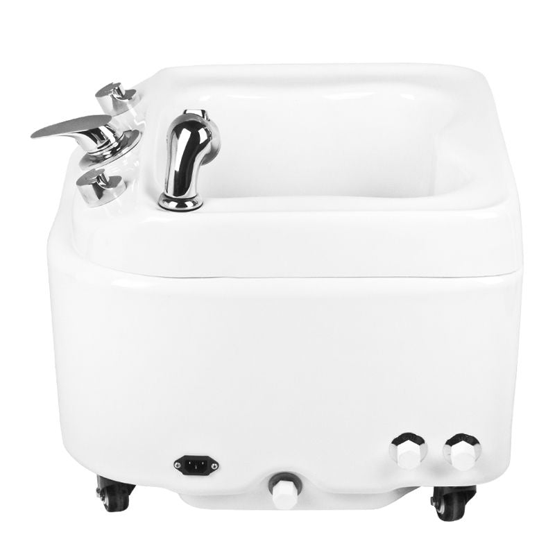 Bain de Pieds Pédicure avec Hydromassage Azzurro A023 Blanc - image 3