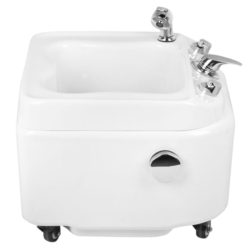 Bain de Pieds Pédicure avec Hydromassage Azzurro A023 Blanc - image 4