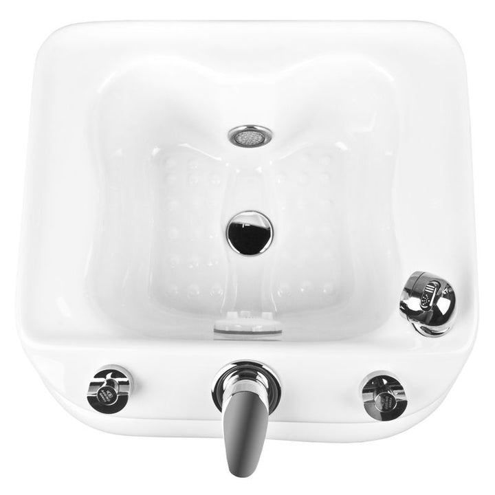 Bain de Pieds Pédicure avec Hydromassage Azzurro A023 Blanc - image 5