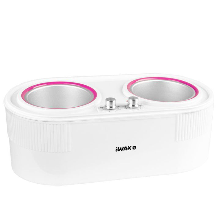 Chauffe cire Pot iWax 2en1 400ml + 800ml 400W Blanc