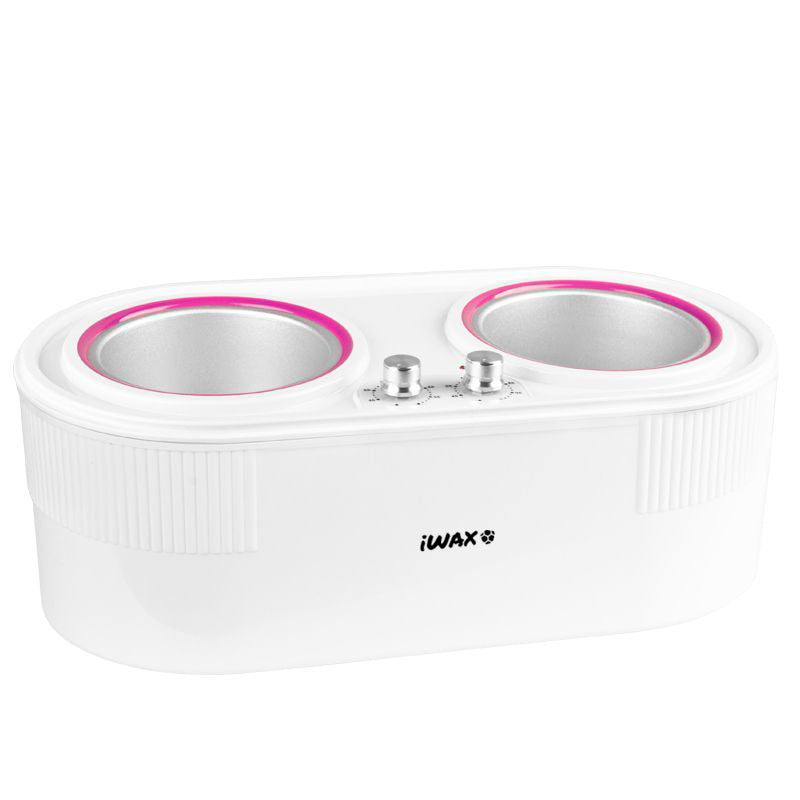 Chauffe cire Pot iWax 2en1 400ml + 800ml 400W Blanc - image 2
