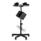 Table de Service Coiffure Gabbiano 188 Timer Noir
