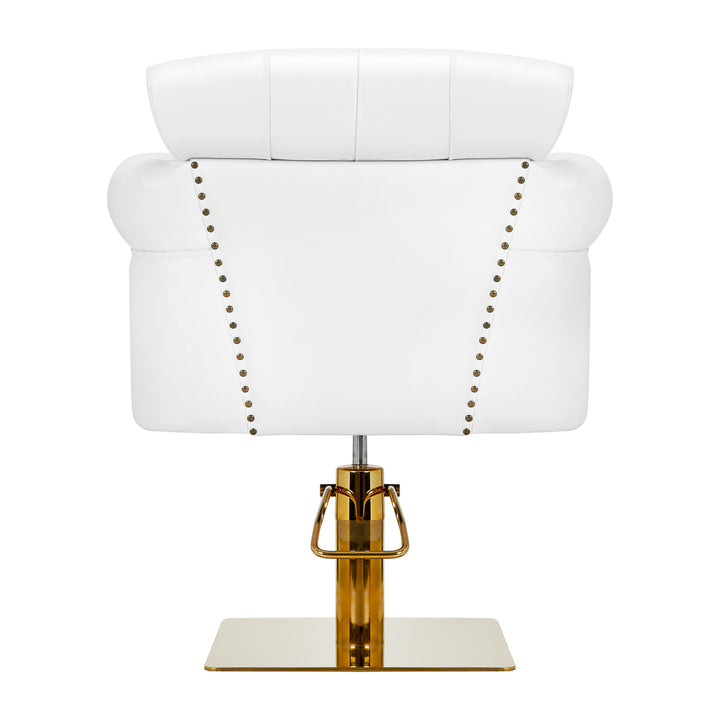 Fauteuil de Coiffeur Gabbiano Berlin Or-Blanc