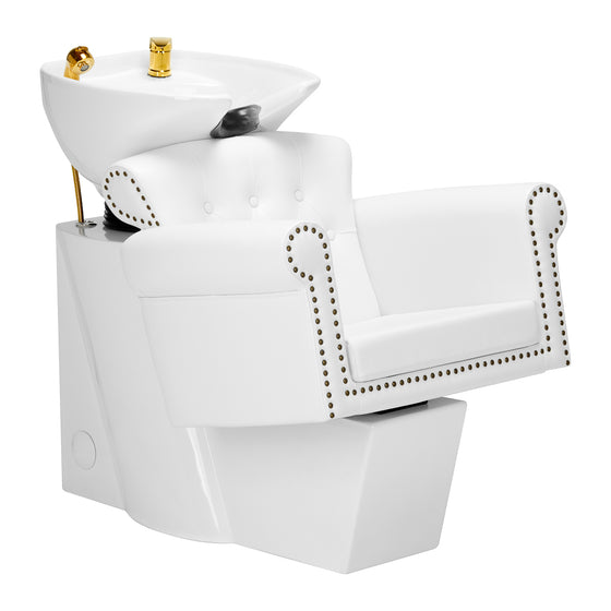 Bac Coiffeur Gabbiano Berlin Or-Blanc