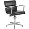 Fauteuil de Coiffeur Gabbiano Bruxelles Noir