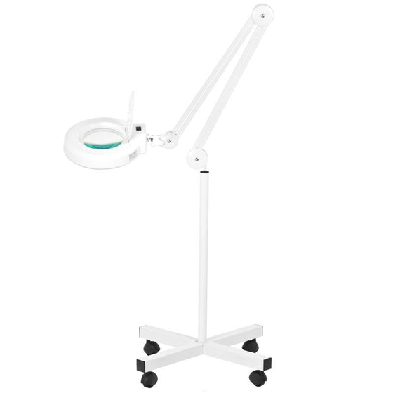 Lampe Loupe LED 5D sur Pied S4 Blanc