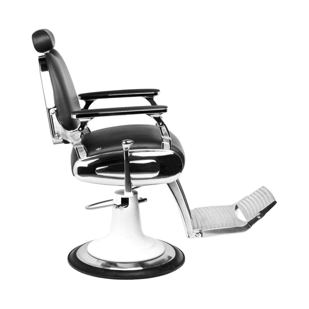Fauteuil Barbier Gabbiano Moto Style Noir - image 2