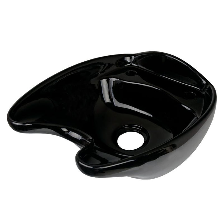Vasque Céramique pour Bac Coiffeur Gabbiano Noir
