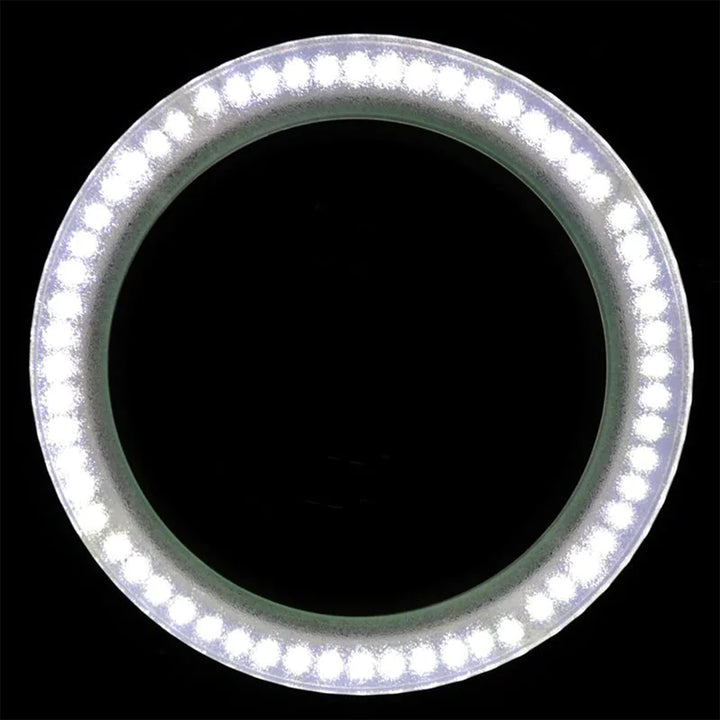 Lampe loupe Elegante 6014 60 SMD LED 5D sur Pied Blanc