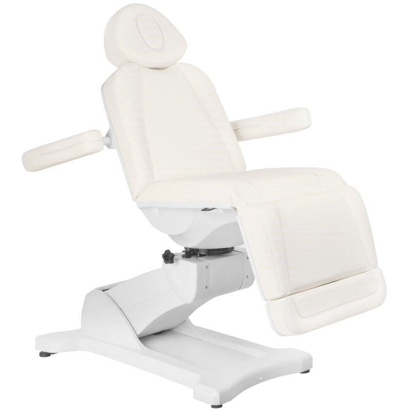 Fauteuil Esthétique Électrique Pivotant Azzurro 869A 4 Moteurs Blanc - image 3