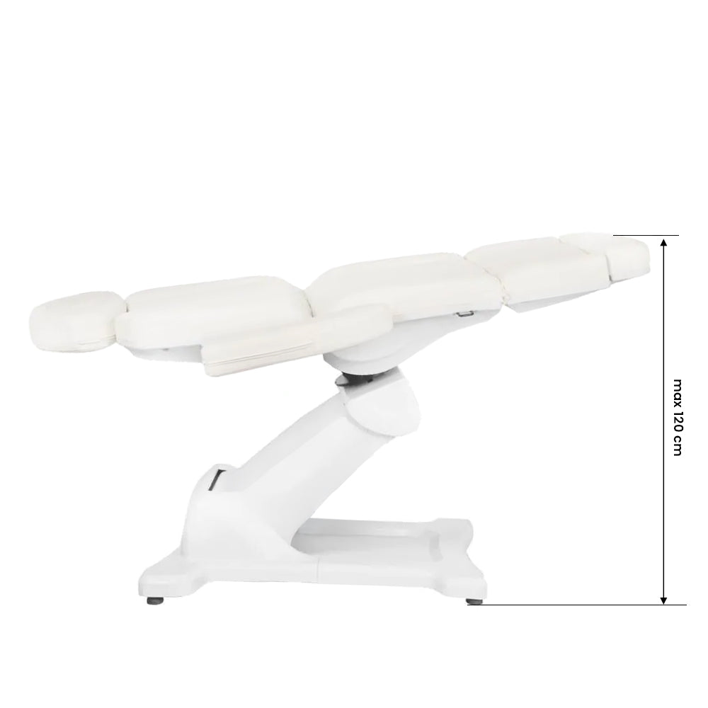 Fauteuil Esthétique Électrique Pivotant Azzurro 869A 4 Moteurs Blanc - image 3
