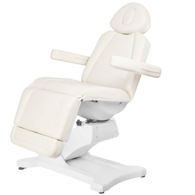 Fauteuil Esthétique Électrique Pivotant Azzurro 869A 4 Moteurs Blanc - image 4