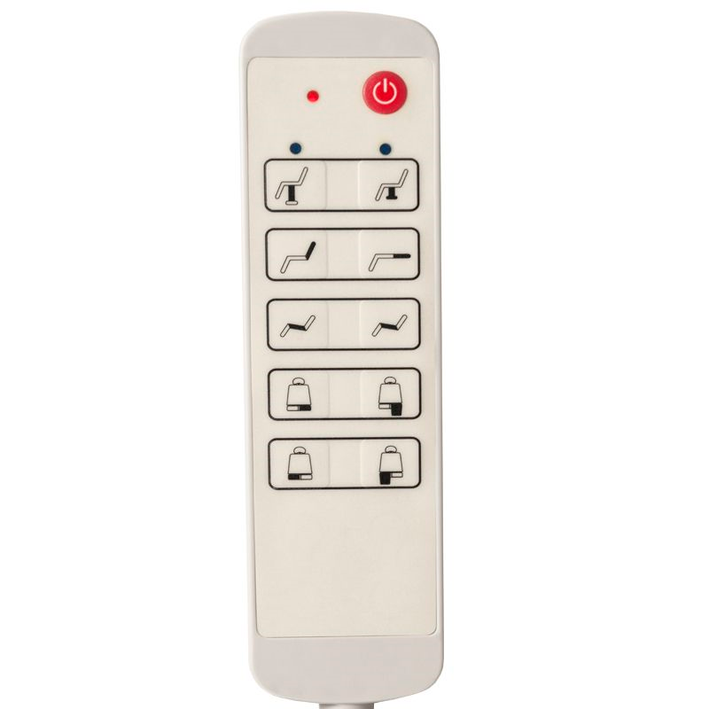 Fauteuil Esthétique Électrique Pivotant Azzurro 869AS 5 Moteurs Pedi Blanc - image 12