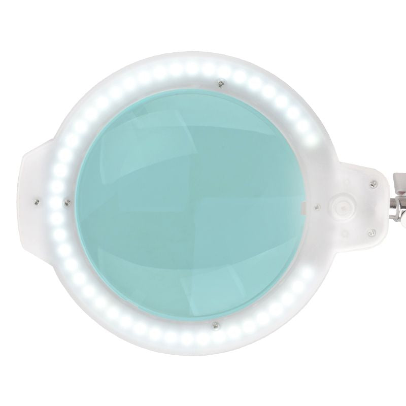 Lampe loupe SMD LED Glow Moonlight 8013 5D sur Pied Blanc 5