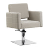 Fauteuil de Coiffeur Gabbiano Ankara Gris