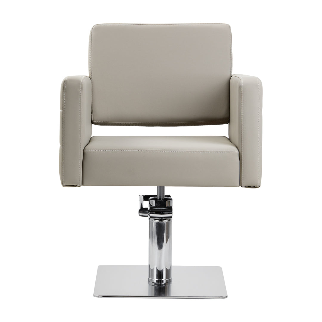 Fauteuil de Coiffeur Gabbiano Ankara Gris