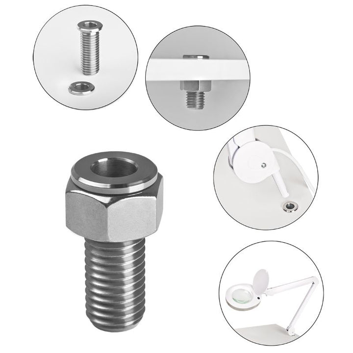 Support pour Lampe Loupe Inox