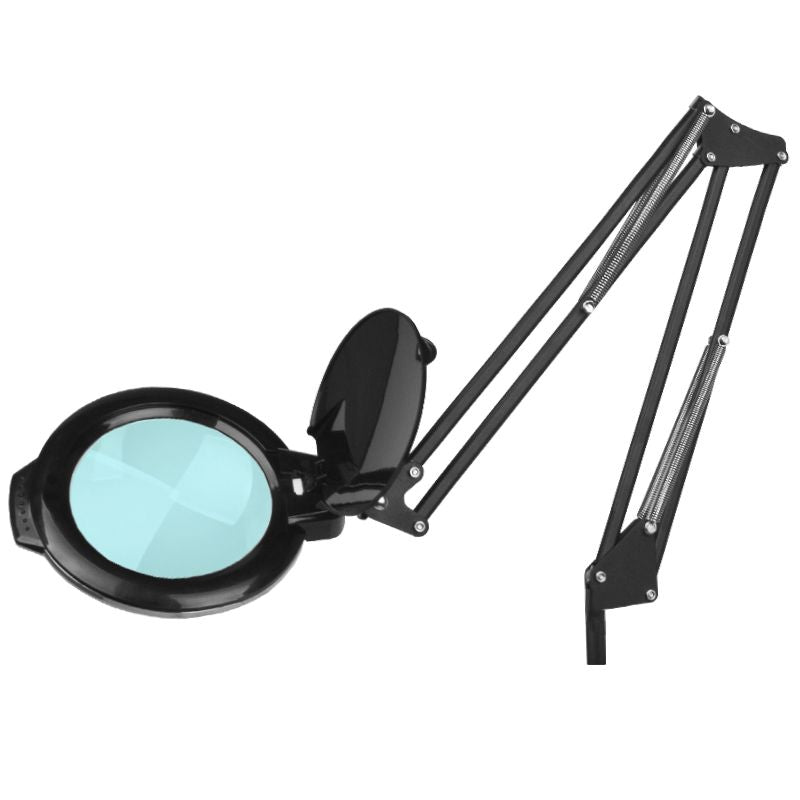 Lampe loupe SMD LED Glow Moonlight 8013 5D sur Pied Noir 2