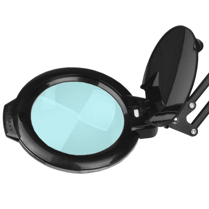 Lampe loupe SMD LED Glow Moonlight 8013 5D sur Pied Noir 3