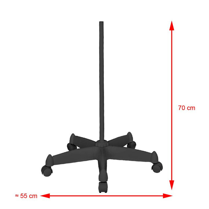 Lampe loupe SMD LED Glow Moonlight 8012 5D sur Pied Noir 6