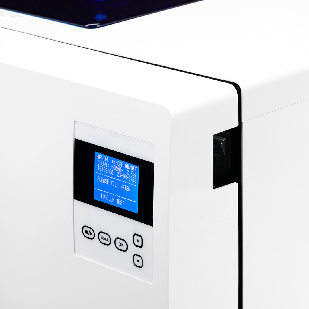 Autoclave Lafomed Premium Line LFSS08AA LCD avec Imprimante 8 L Classe B Médicale - image 5