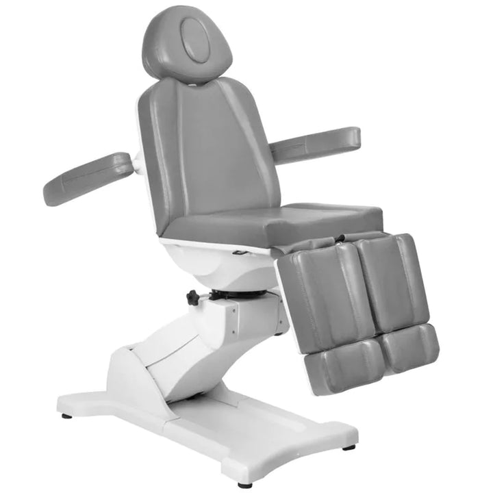 Fauteuil Esthétique Électrique Pivotant Azzurro 869AS 5 Moteurs Pedi Gris - image 2