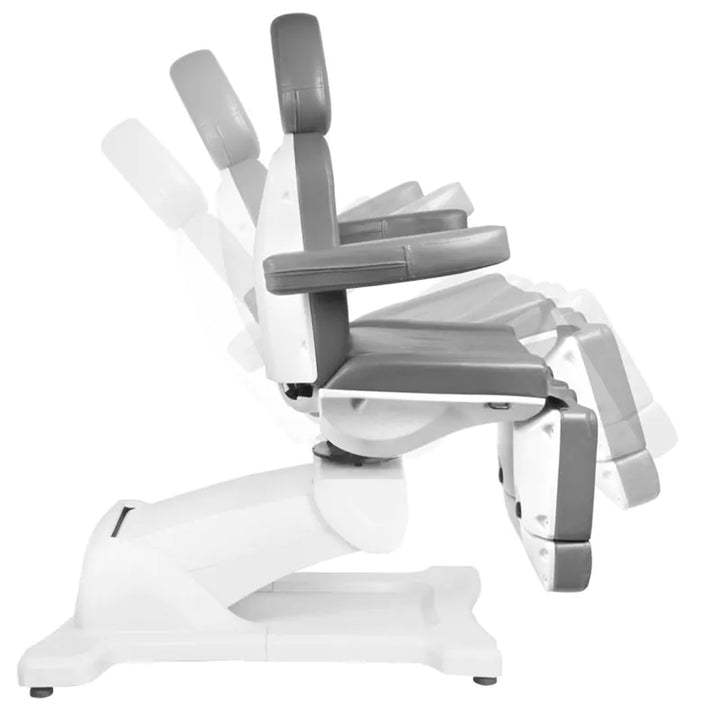 Fauteuil Esthétique Électrique Pivotant Azzurro 869AS 5 Moteurs Pedi Gris - image 3
