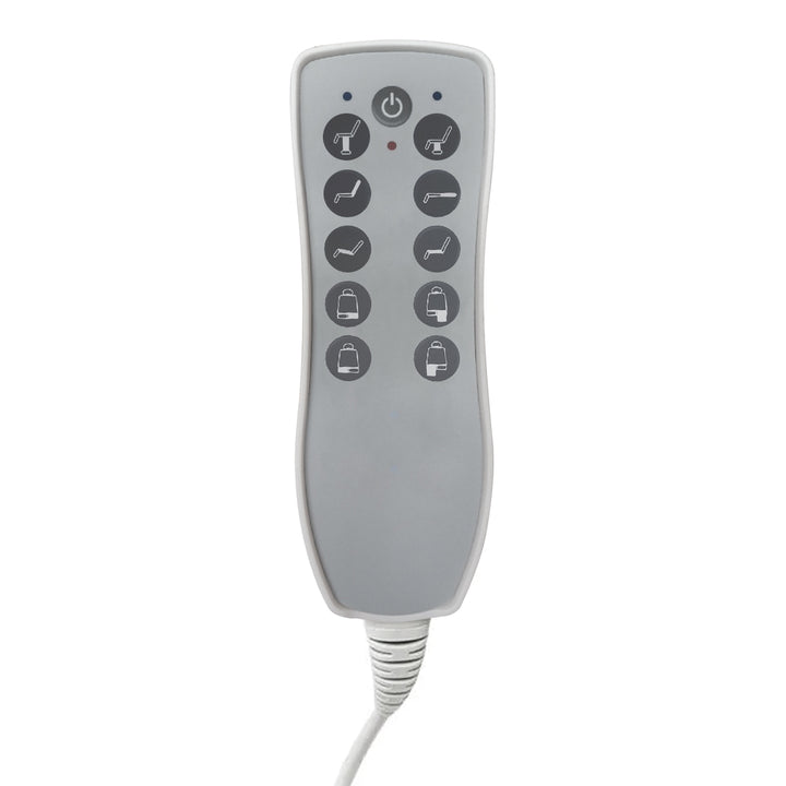 Fauteuil Esthétique Électrique Pivotant Azzurro 869AS 5 Moteurs Pedi Gris - image 4