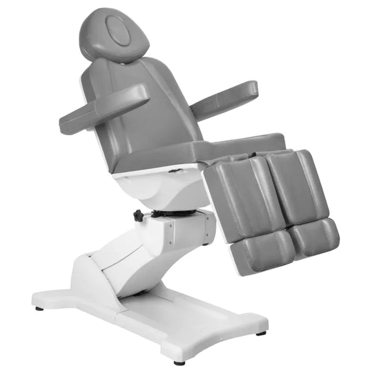 Fauteuil Esthétique Électrique Pivotant Azzurro 869AS 5 Moteurs Pedi Gris - image 12