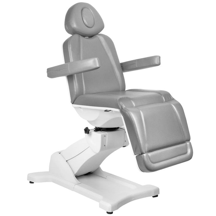 Fauteuil Esthétique Électrique Pivotant Azzurro 869A 4 Moteurs Gris