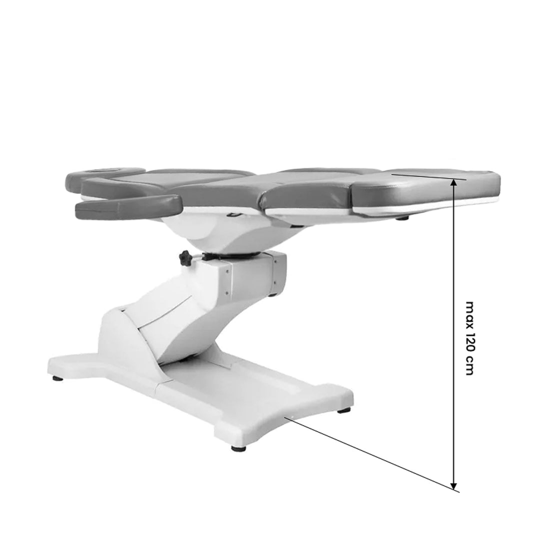 Fauteuil Esthétique Électrique Pivotant Azzurro 869A 4 Moteurs Gris - image 12