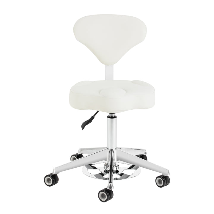 Tabouret à Roulettes Réglable Azzurro 156F Bump-Up Blanc - image 2
